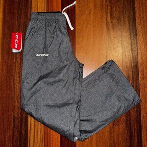 Youth XL ~ CCM TEAM HOCKEY ~ Tactical Cool Heathered Grey Warm-Up Pants PN 5591